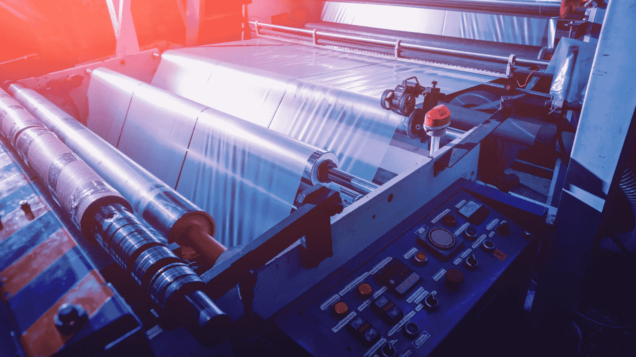 Працівник продукції на виготовленні пакетів для сміття